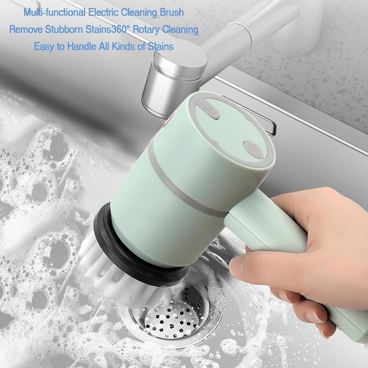 Electric Spin Scrubber Cleaning Brush