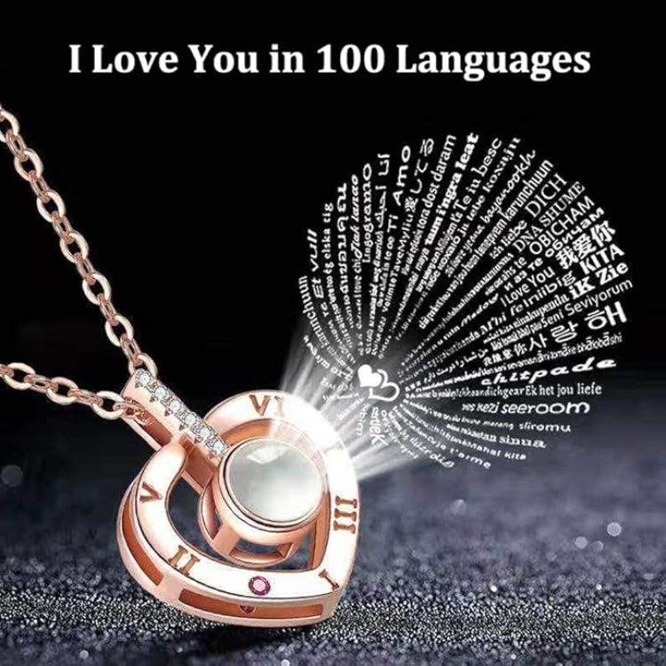 The KOREOH 100 Languages I Love You Necklace