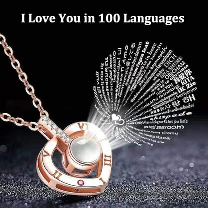 The KOREOH 100 Languages I Love You Necklace